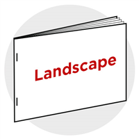 Booklet Staple - Landscape