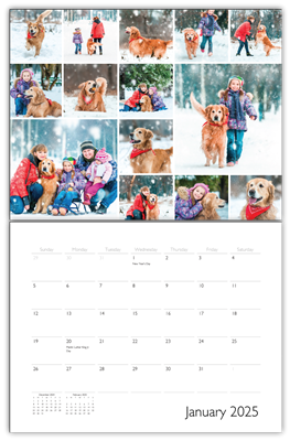 2025 Calendar - 8.5x11 Flip