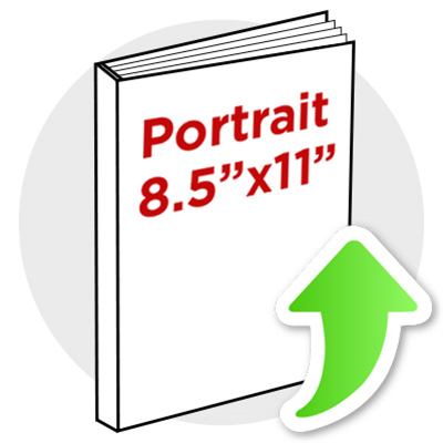 8.5"x11" Portrait Perfect Bind