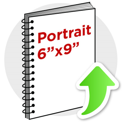 6"x9" Portrait Coil Bind