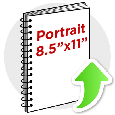 8.5"x11" Portrait Coil Bind