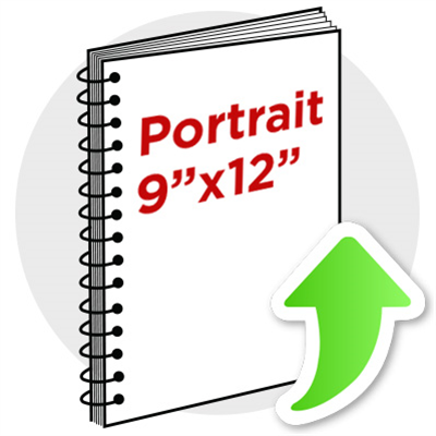 9"x12" Portrait Coil Bind